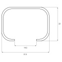 Bagażnik dachowy Thule SmartRack XT 135 cm 730424